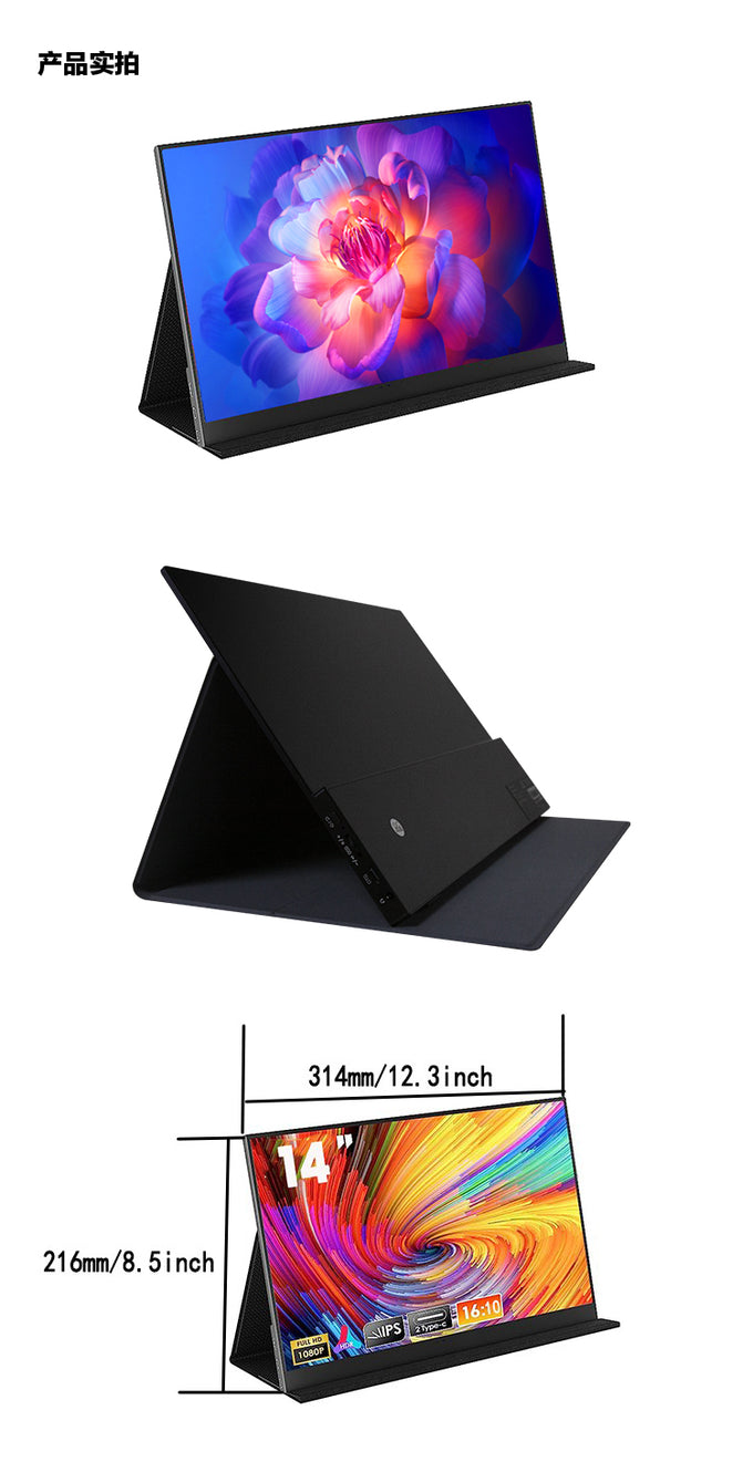 Portable  display screen