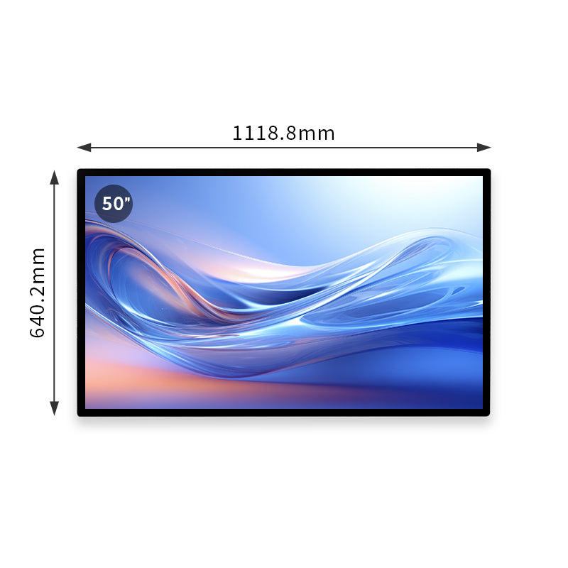 LCD wall-mounted touch all-in-one machine